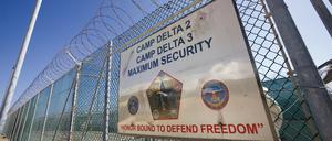 Der Hochsicherheitstrakt von Camp Delta am 06. Dezember 2006 auf dem US-Marinestützpunkt Guantanamo Bay