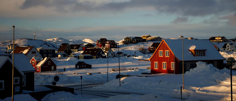 Sicht auf die grönländische Hauptstadt Nuuk.