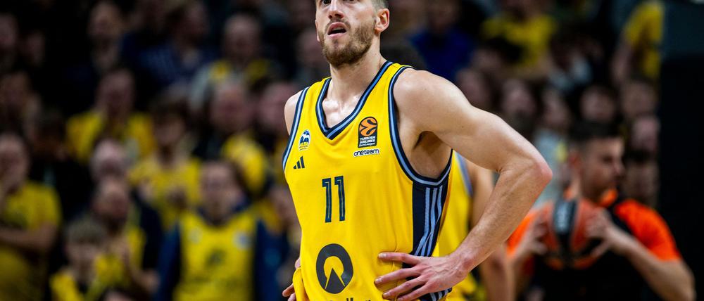 Matt Thomas war bei Alba wieder dabei, erzielte zehn Punkte.