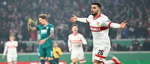 Deniz Undav brachte den VfB Stuttgart in Führung.