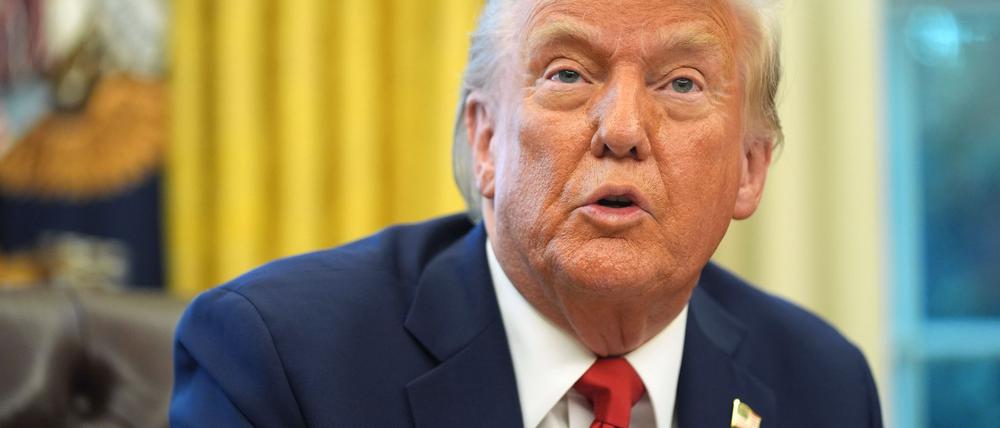 US-Präsident Donald Trump wirbt für eine Umsiedlung der rund zwei Millionen Palästinenser im Gazastreifen.