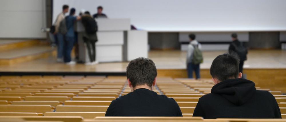 An Berlins Hochschulen sind im laufenden Wintersemester rund 200.500 Studierende eingeschrieben. (Symbolbild)