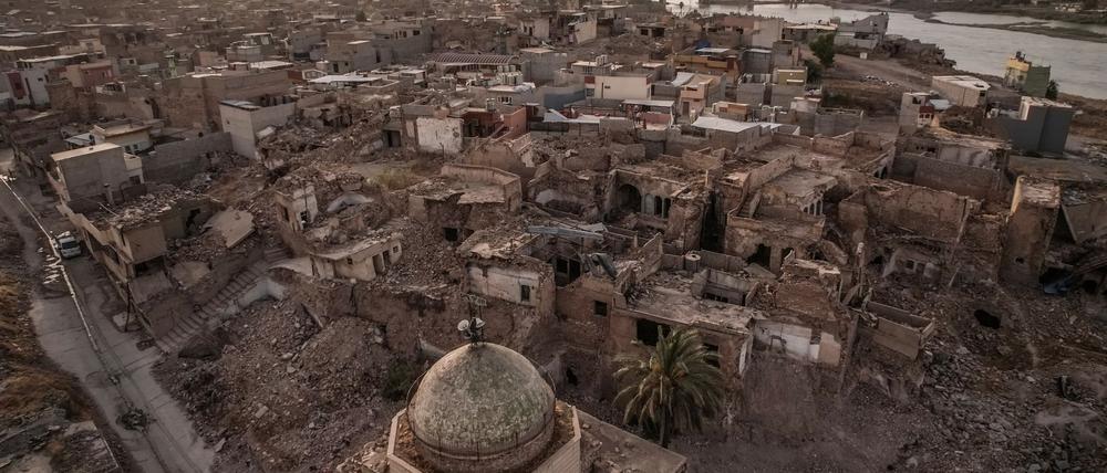 Die Wiederaufbauarbeiten der zerstörten historischen Stätten in Mossul sind abgeschlossen (Archivbild).