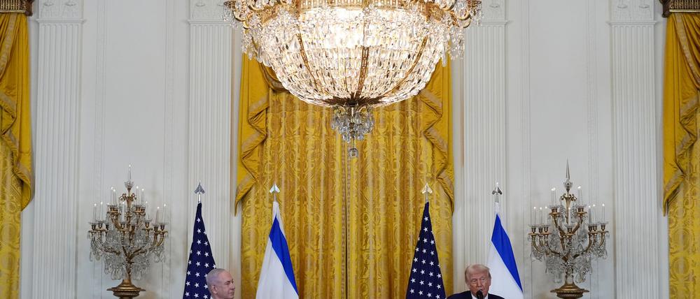 Auch bei Trumps Pressekonferenz mit Netanjahu wird deutlich: Es weht ein neuer Wind im Weißen Haus.