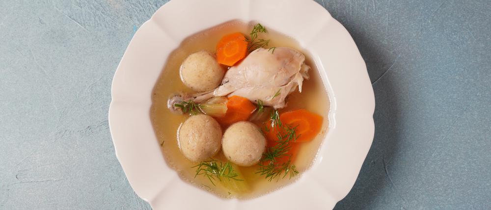 Jewish Penicilin: der Hühnerbrühe werden heilende Kräfte nachgesagt. 