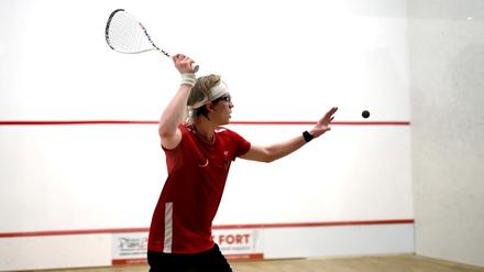 Rufus Gebhardt wurde mit 16 Jahren in die Nationalmannschaft berufen und will im Squash weiterhin hoch hinaus. 
