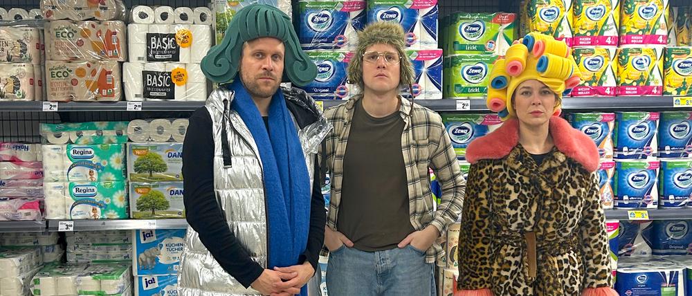 Nils Malten, Emma Zeisberger, Anne Hoffmann aus „Genannt Gospodin“.