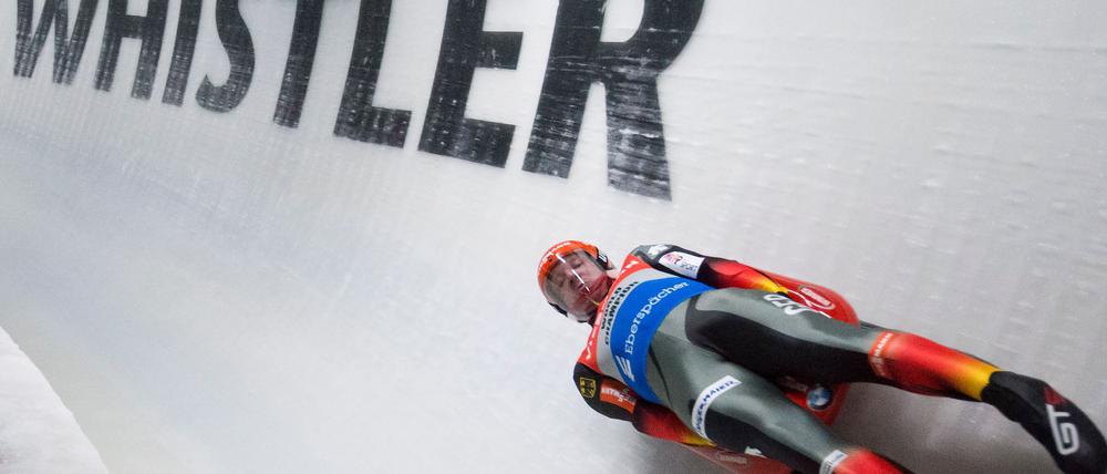 Felix Loch ist in Whistler auch bei der WM im Favoriten-Kreis.