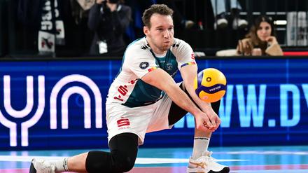 Denis Kaliberda im Netzhoppers-Trikot