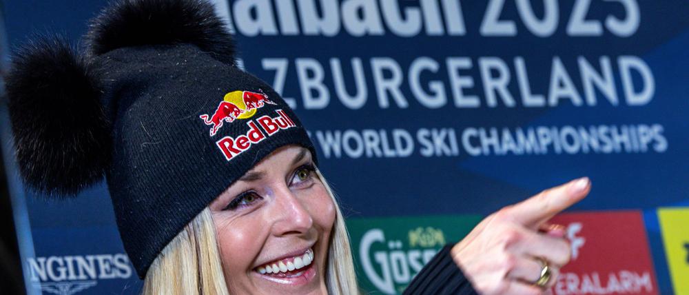Will die WM eigentlich entspannt und ohne Druck angehen: Lindsey Vonn.