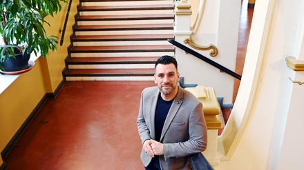 Engin Çatık ist seit kurzem neuer Leiter an der Friedrich-Bergius-Schule in Friedenau.