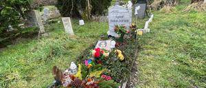 Grab von Hatun Sürücü auf dem islamischen Friedhof in Gatow. 