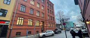 Musikschule Berlin Spandau Moritzstraße mit "Kunst am Bau"