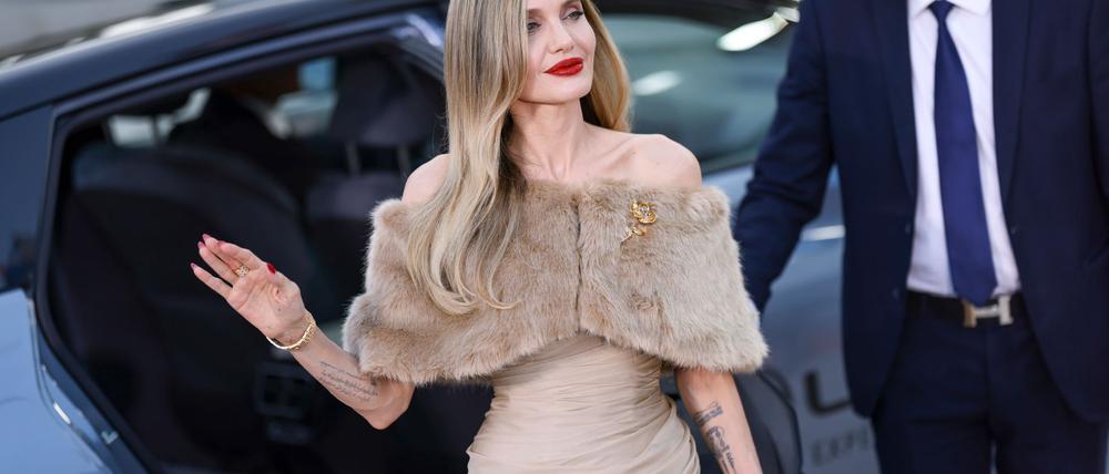 Angelina Jolie vor der Premiere von „Maria“ in Venedig (Archivbild).