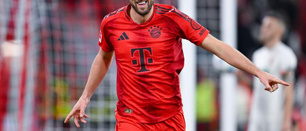 Torjäger Harry Kane soll eine Ausstiegsklausel im Bayern-Vertrag verankert haben.