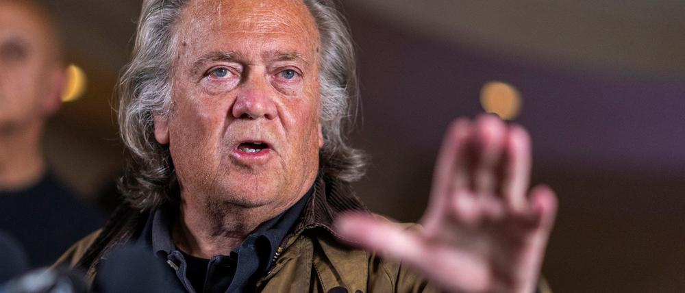 Trumps früherer Berater Steve Bannon rechnet mit einem „Zeitalter Trumps“. (Archivbild)