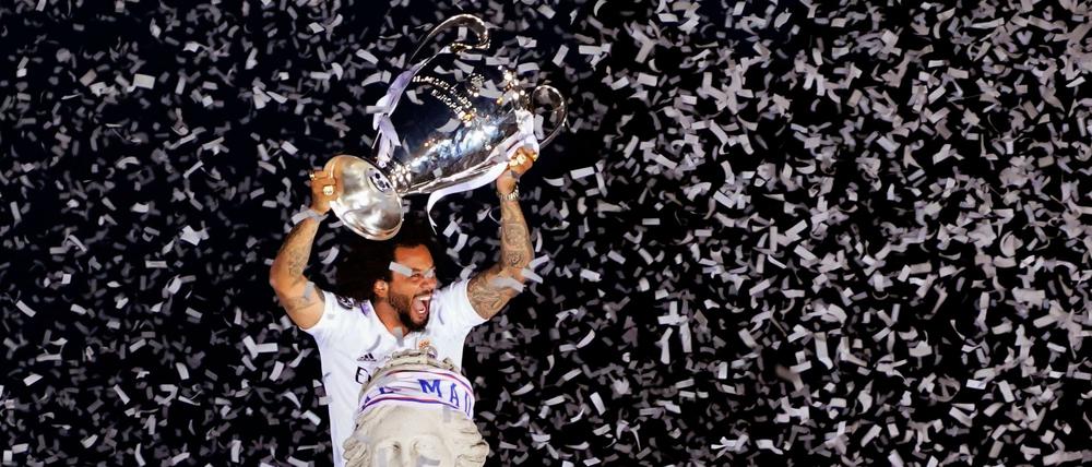 Fünfmal gewann Marcelo mit Real Madrid die Champions League.