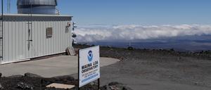 Seit fast 70 Jahren wird auf Hawaii der zunehmende Anteil von CO₂ an der Luft gemessen.