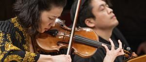 In der Ruhe liegt die Kraft. Die Geigerin Clara-Jumi Kang und Sunwook Kim am Klavier im Boulez Saal.