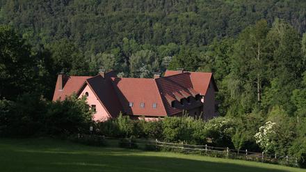 Luftaufnahme vom Dreifaltigkeitskloster Buchhagen
