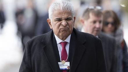  „Das ist unerträglich“: Präsident Mulino reagiert empört auf die Behauptung der USA bezüglich der Gebühren. (Archivbild)