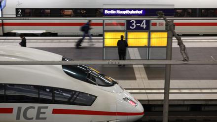 Auch die Gleise drei und vier im Berliner Hauptbahnhof sind von den Bauarbeiten betroffen.