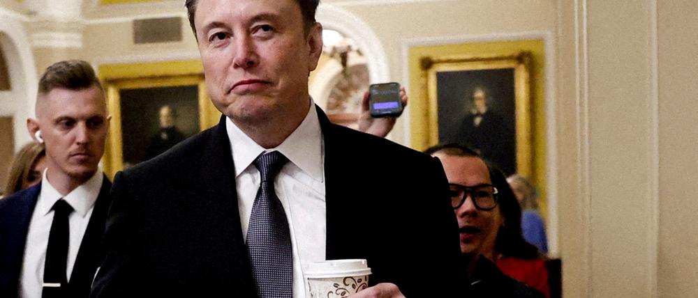 Elon Musk in Washington.