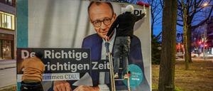 Friedrich Merz, Unions-Kanzlerkandidat und CDU-Bundesvorsitzender, konnte in der K-Frage im Politbarometer zulegen. 