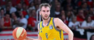 Albas Nationalspieler Malte Delow.