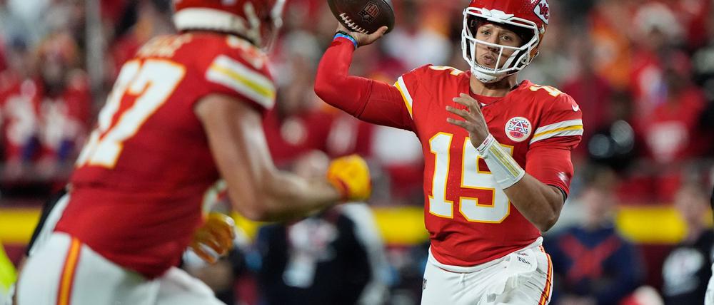 Patrick Mahomes und Travis Kelce haben bereits drei Super Bowls zusammen gewonnen. 