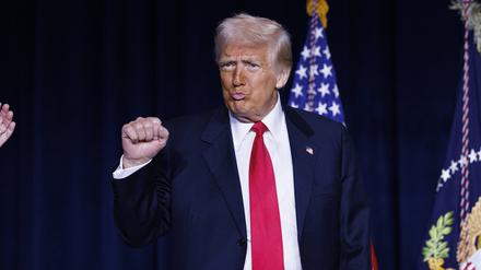 Donald Trump beim Nationalen Gebetsfrühstück.