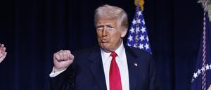 Donald Trump beim Nationalen Gebetsfrühstück.