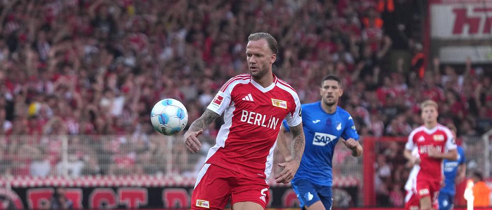 Kevin Vogt, hier beim 2:1 gegen Hoffenheim in der Hinrunde, fehlt Union am Samstag. 
