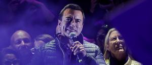 Daniel Noboa wurde in Miami geboren. Heute ist der 37-Jährige Präsident von Ecuador und will am Sonntag wiedergewählt werden.