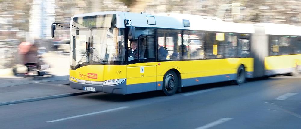 Ein Bus der Berliner BVG. (Symbolbild)