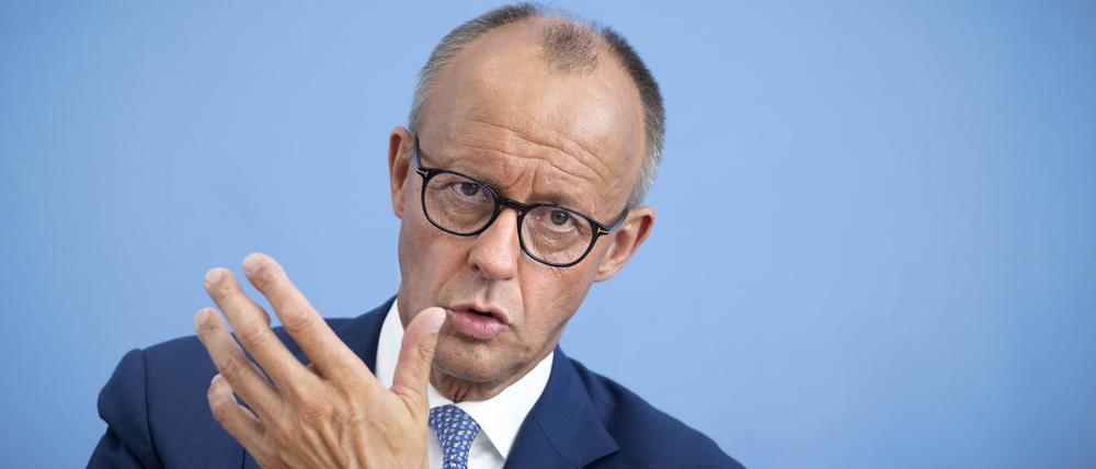 Der CDU-Kanzlerkandidat Friedrich Merz. 