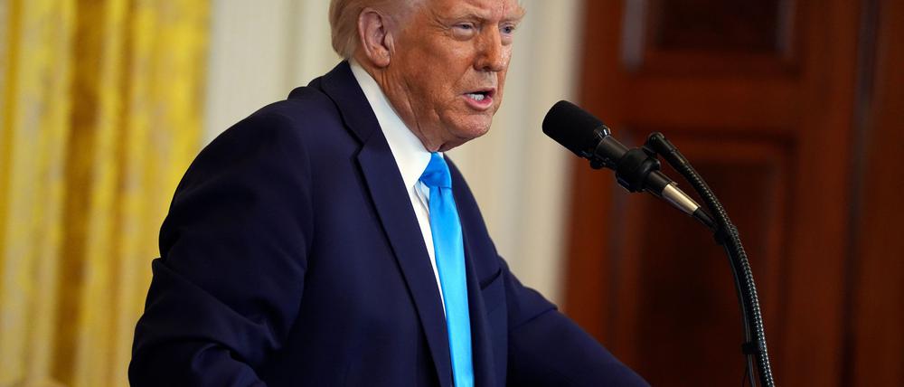 Trump ist gegen strengere Waffengesetze. (Archivbild)