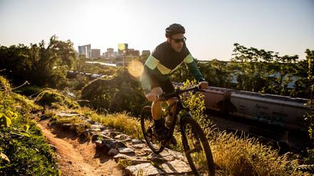 Freiheit und Rausch.  Unterwegs mit dem Mountain Bike.