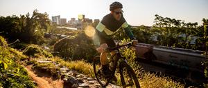 Freiheit und Rausch.  Unterwegs mit dem Mountain Bike.