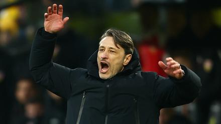 War unzufrieden: Dortmunds Trainer Niko Kovac.
