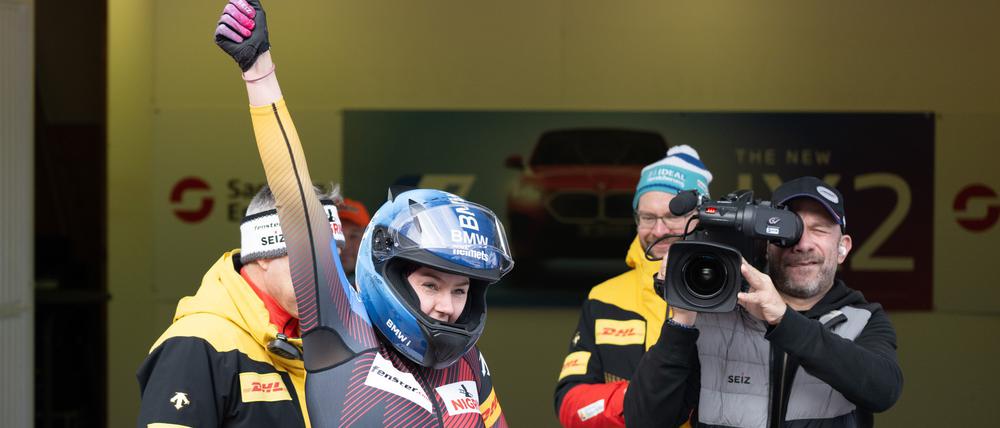 Laura Nolte darf jubeln.