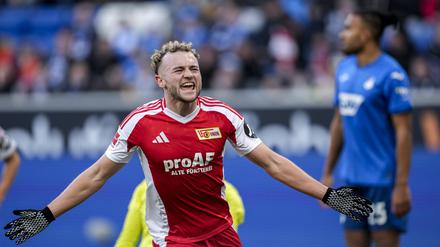Benedict Hollerbach traf für Union in der Bundesliga erstmals auswärts.