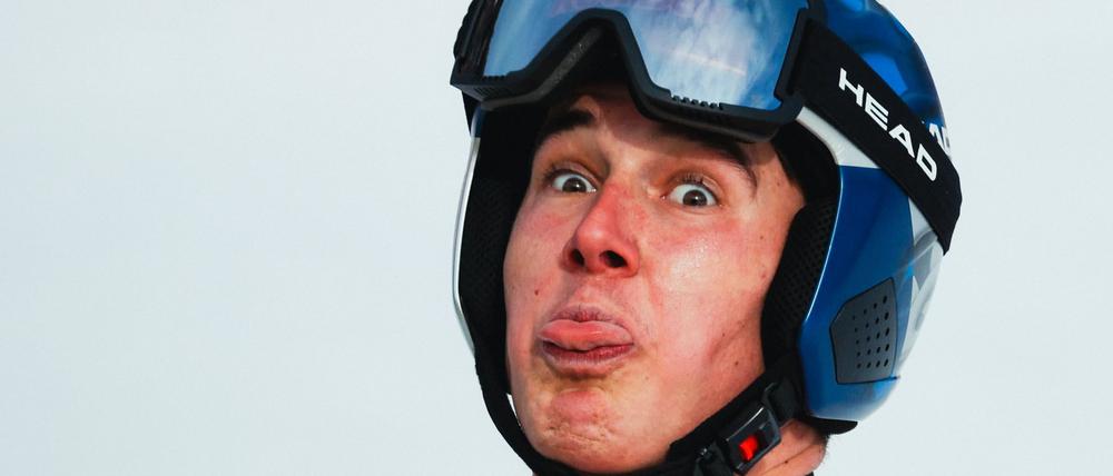 Frecher Sieger: Der Schweizer Franjo von Allmen sicherte sich WM-Gold in der Abfahrt.