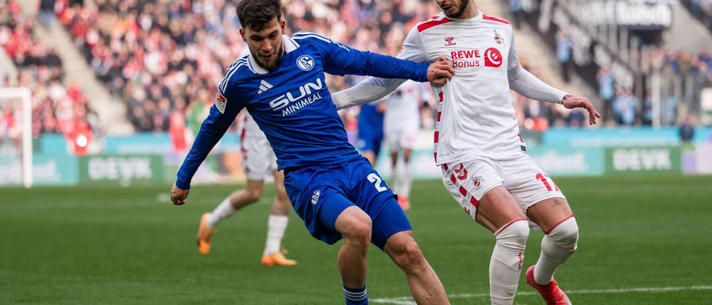 Schalkes Aydin sorgte mit seinem Fehler für den Kölner Sieg