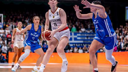 Punktesammlerin gegen Griechenland: Luisa Geiselsöder