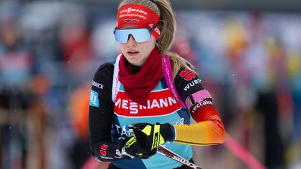 Julia Tannheimer ist bereit für die Biathlon-WM.