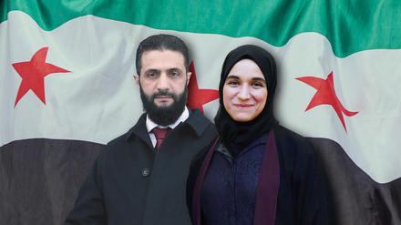 Soll sie sein Image aufbessern? Latife al-Durubi begleitet ihren Mann, Syriens neuen Staatschef Ahmad al-Scharaa, bei Auslandsreisen.