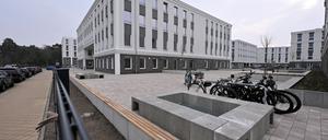 Das neue Gymnasium im Brunnenviertel.