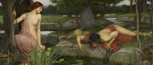 Archetypus Narziss. Echo und Narziss auf einem Gemälde von 
John William Waterhouse (1849–1917), National Museums Liverpool, Walker Art Gallery.