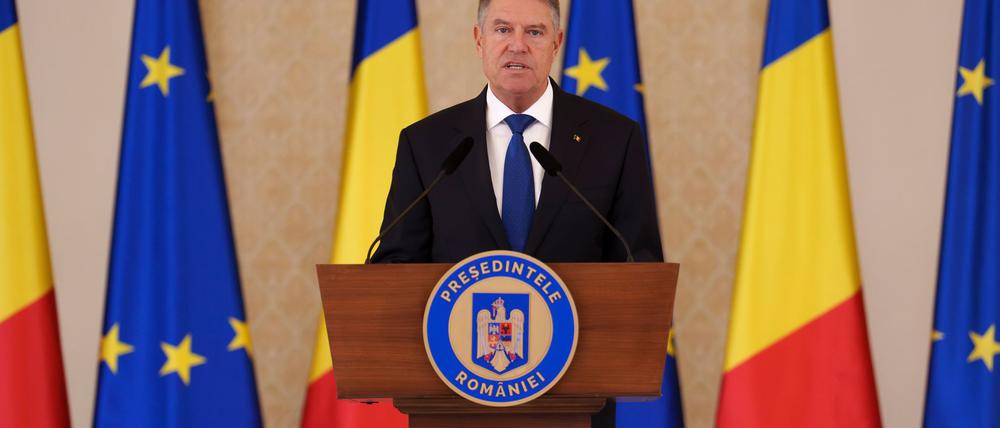 Rumäniens Staatspräsident Klaus Iohannis ist zurückgetreten